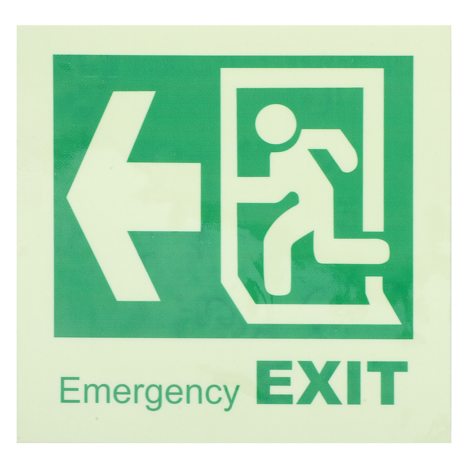 Emergency Exit Sign - 야광 자가 접착 비상구 표시 스티커