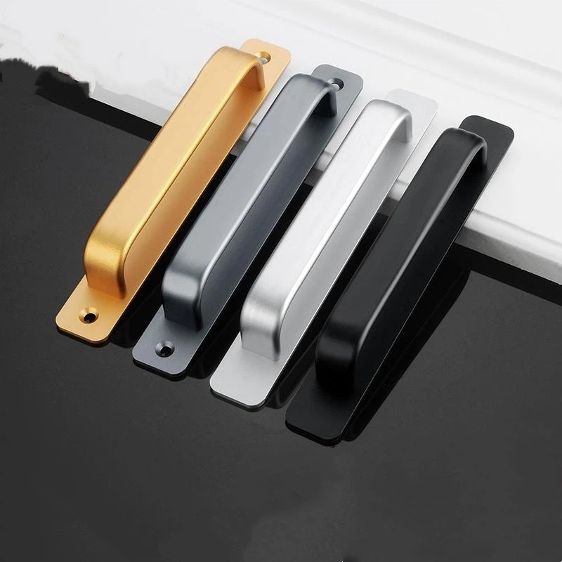 Window Lock Bar - 1PC 알루미늄 합금 드릴리스 손잡이 유리