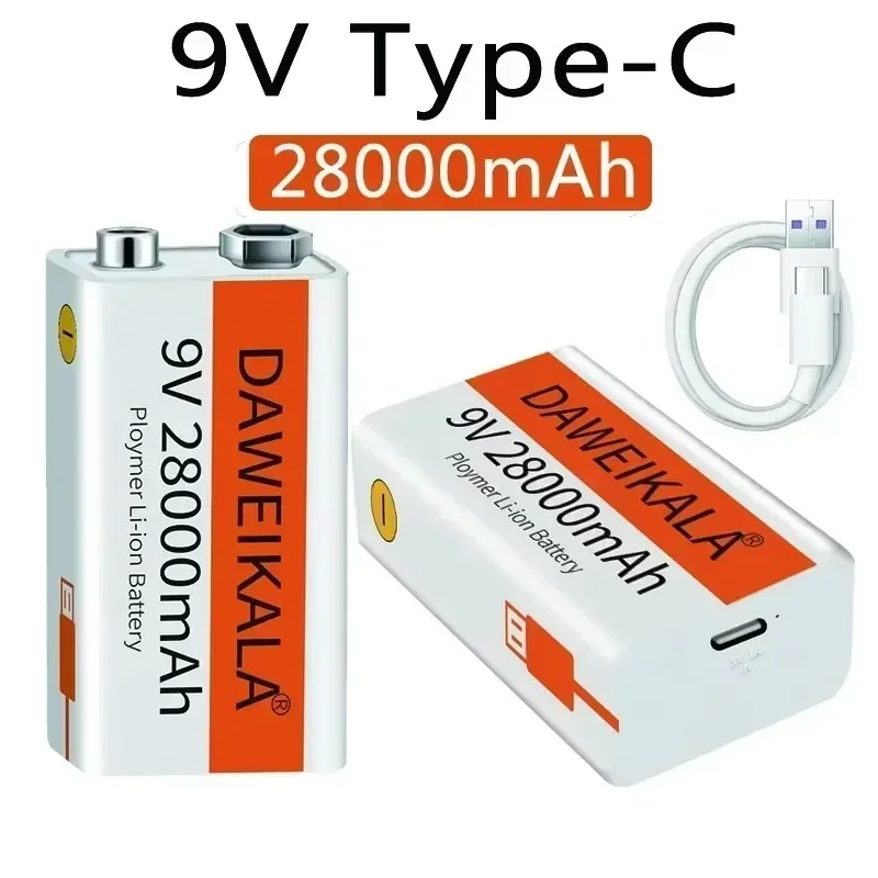 Smoke Detector Interconnected - 오래 지속되는 9V 리튬 이온 충전식