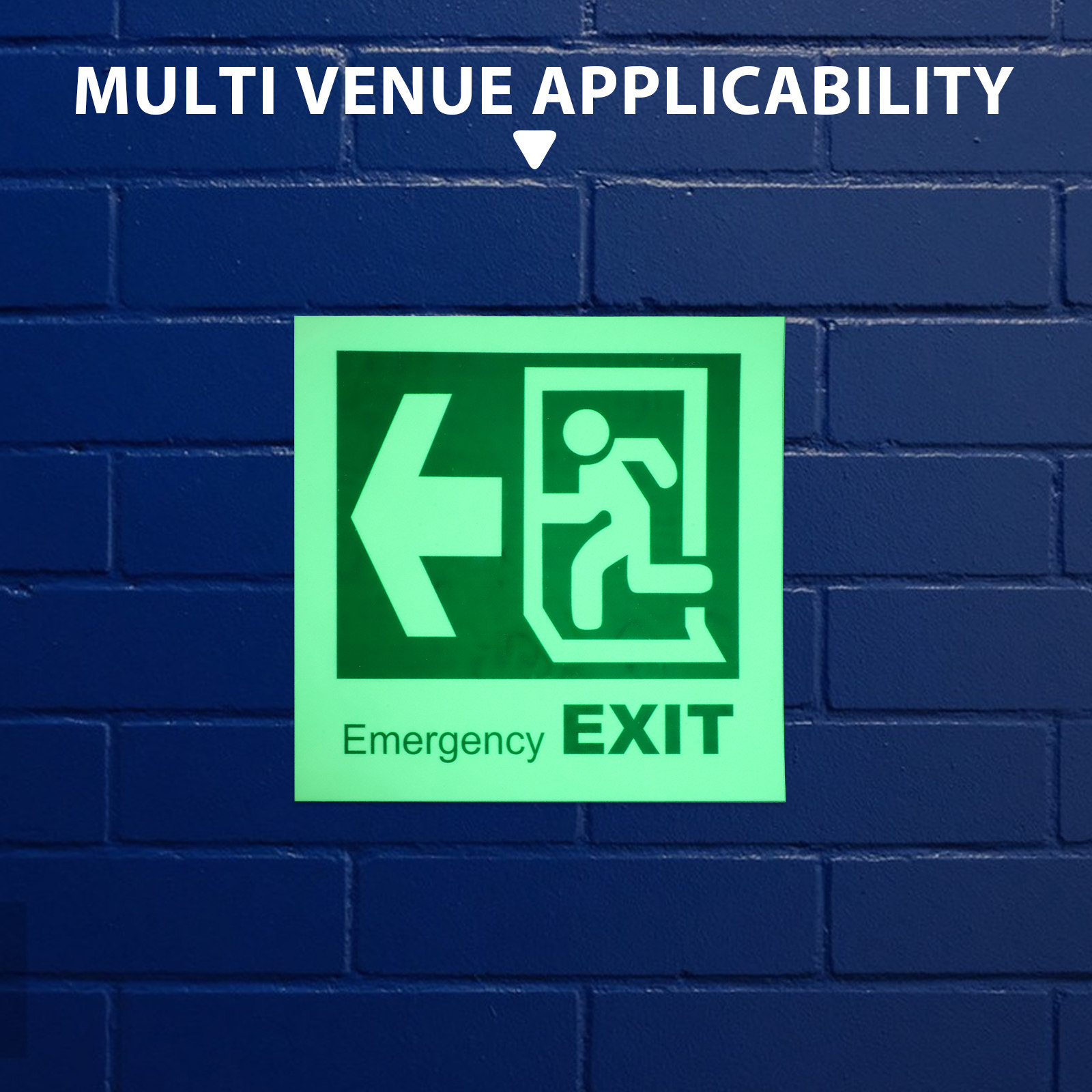 야광 자가 접착 비상구 표시 스티커 - 쇼핑몰, 영화관 - Emergency Exit Sign 리뷰 및 가격