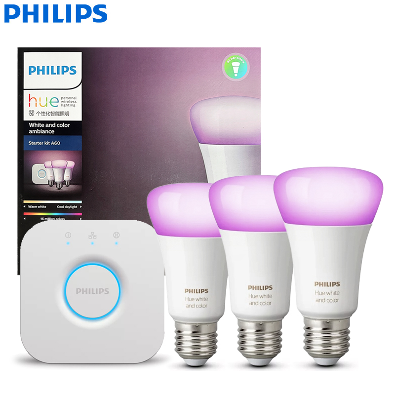 필립스 Hue 스마트 조명 스타터 키트 E27 60W  - Philips Light Hue White 리뷰 및 가격
