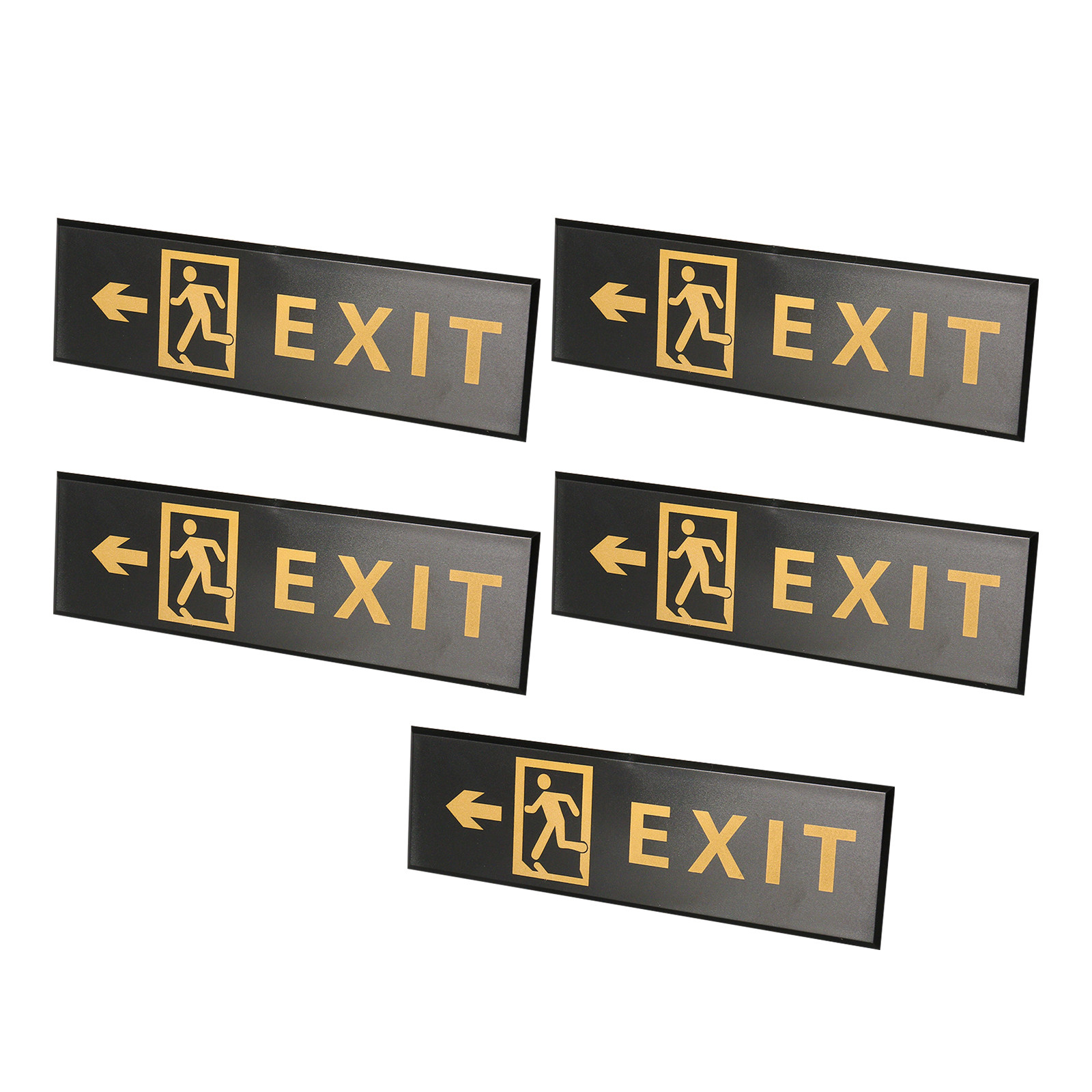 5개입 출구 표지판 아크릴 자가 접착 비상 출구 플레이 - Emergency Exit Sign 리뷰 및 가격