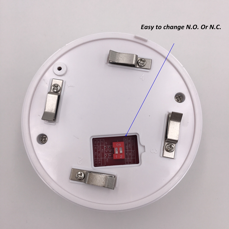 화재 경보 4 와이어 광전 연기 감지기 릴레이 출력 운 - Smoke Detector Interconnected 리뷰 및 가격