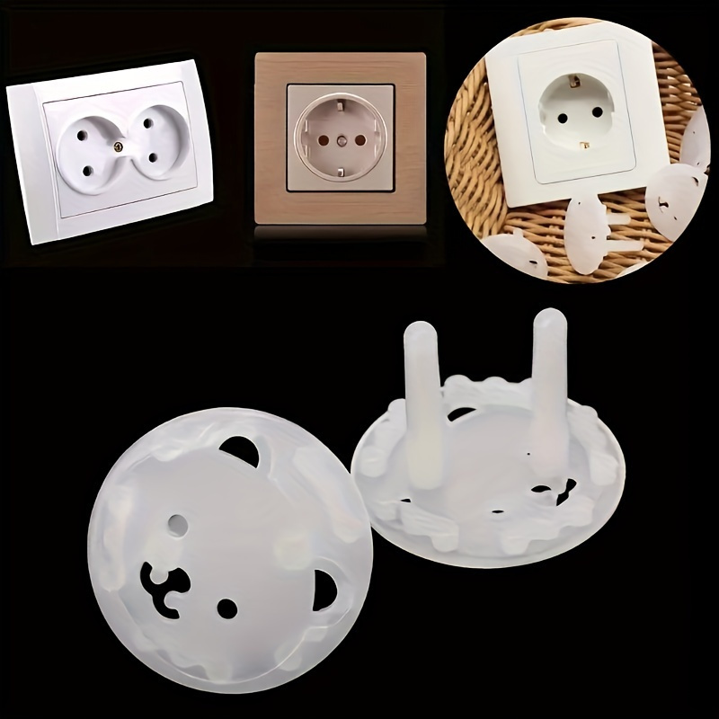 10pcs 곰 EU 전원 소켓 콘센트 아기 어린이 어린 - Outlet Cover Baby 리뷰 및 가격