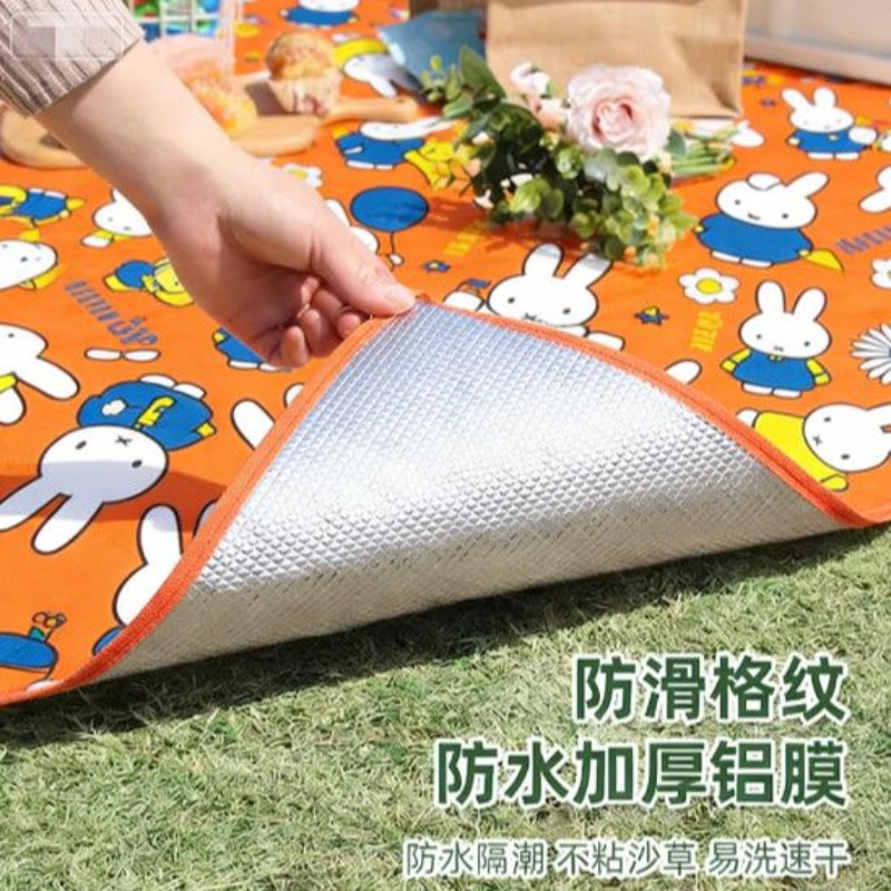 미피 토끼 무늬 접이식 피크닉 매트 방수 경량 야외 잔 - Fire Blanket Kitchen 리뷰 및 가격