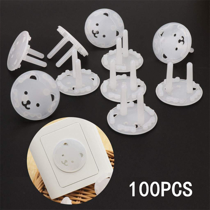 10/20/50/100PCS EU 플러그 아기 안전 어 - Outlet Cover Baby 리뷰 및 가격