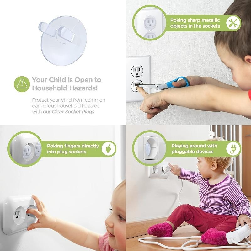 어린이 안전 콘센트 커버 플라스틱 플러그 전기 콘센트용 - Outlet Cover Baby 리뷰 및 가격